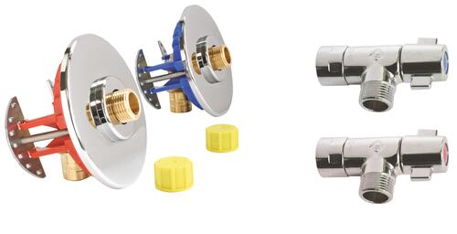 Kit de Fixation sous lavabo PER à glissement